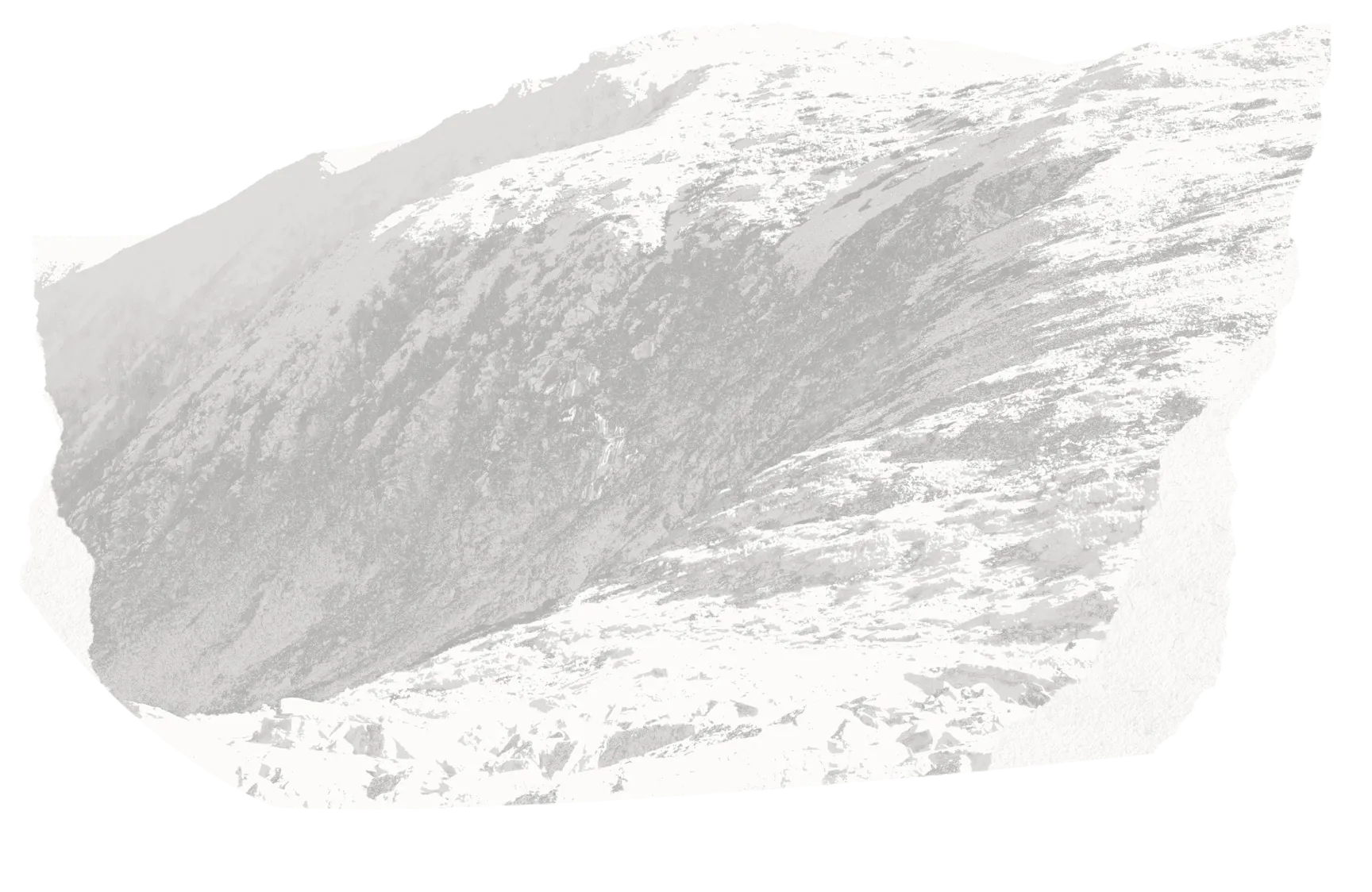 Mountain collage graphic